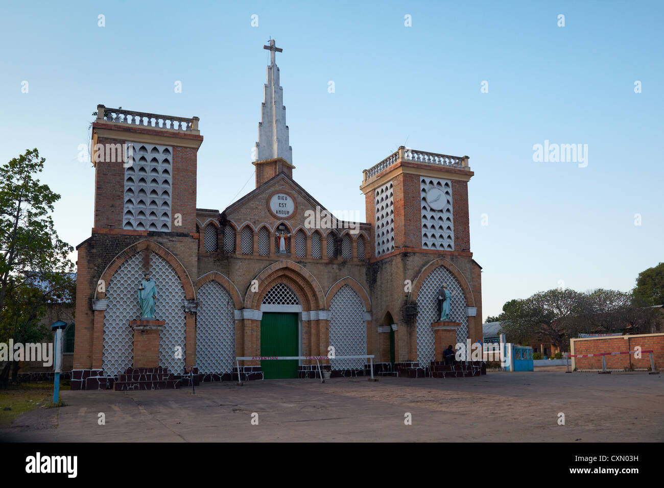 Cathedrale Sacre Soeur, Brazzaville, Repubblica del Congo, Africa Foto Stock