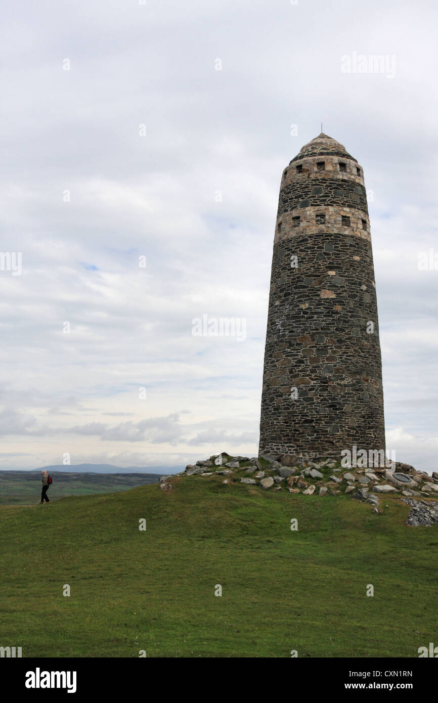 Monumento americano sulla penisola di OA, isola di Islay, Ebridi Interne,Scozia Scotland Foto Stock