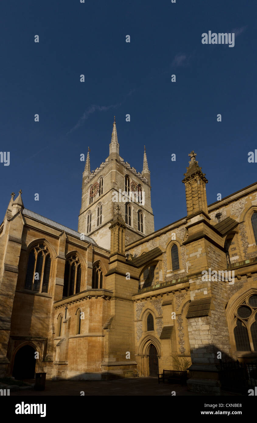 Cattedrale di Southwark, Londra, Regno Unito Foto Stock