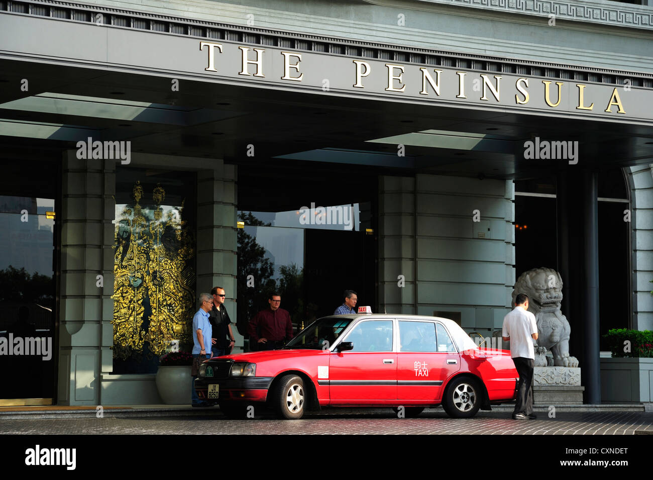 L'Hotel Peninsula, Hong Kong CN Foto Stock