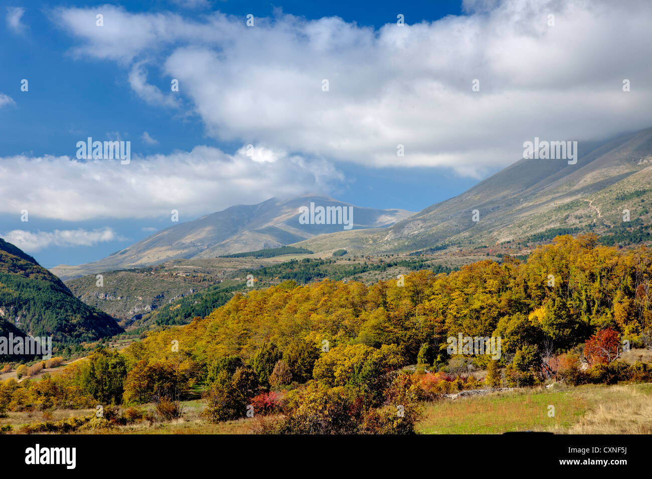 Gran Sasso, Abruzzo, Itlay Foto Stock