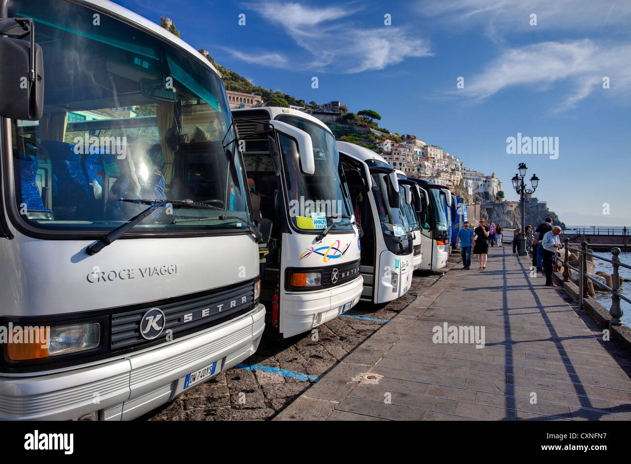 Costiera Amalfitana, Italia Foto Stock