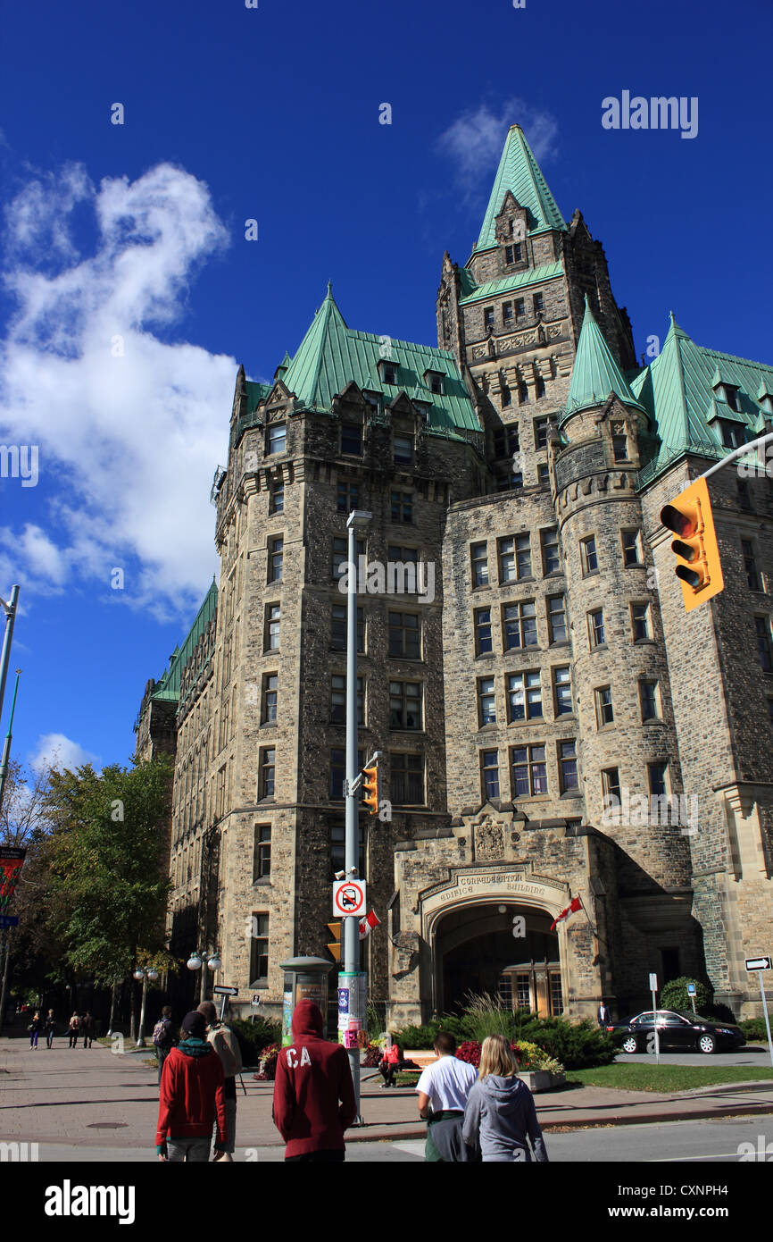 Canada Ontario, Ottawa, Edificio Confederazione Foto Stock