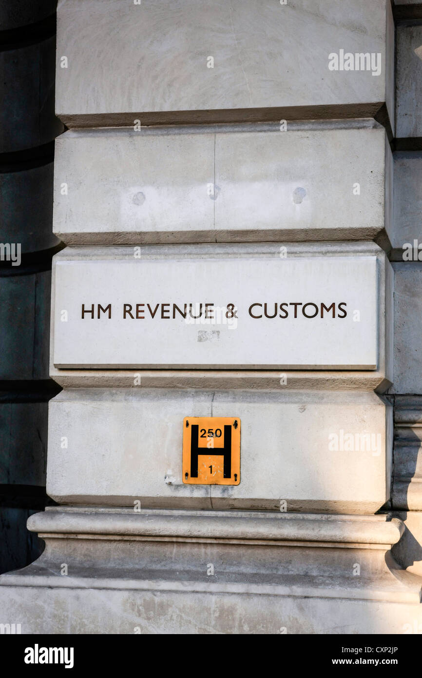 La HM Revenue e dogana HQ in Londra Foto Stock