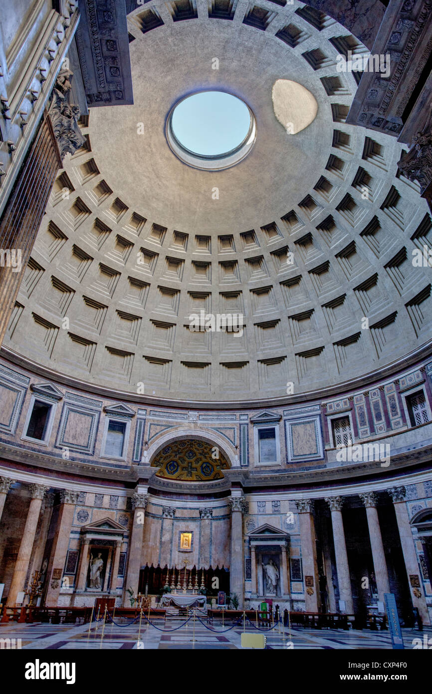 Pantheon Roma Italia Foto Stock