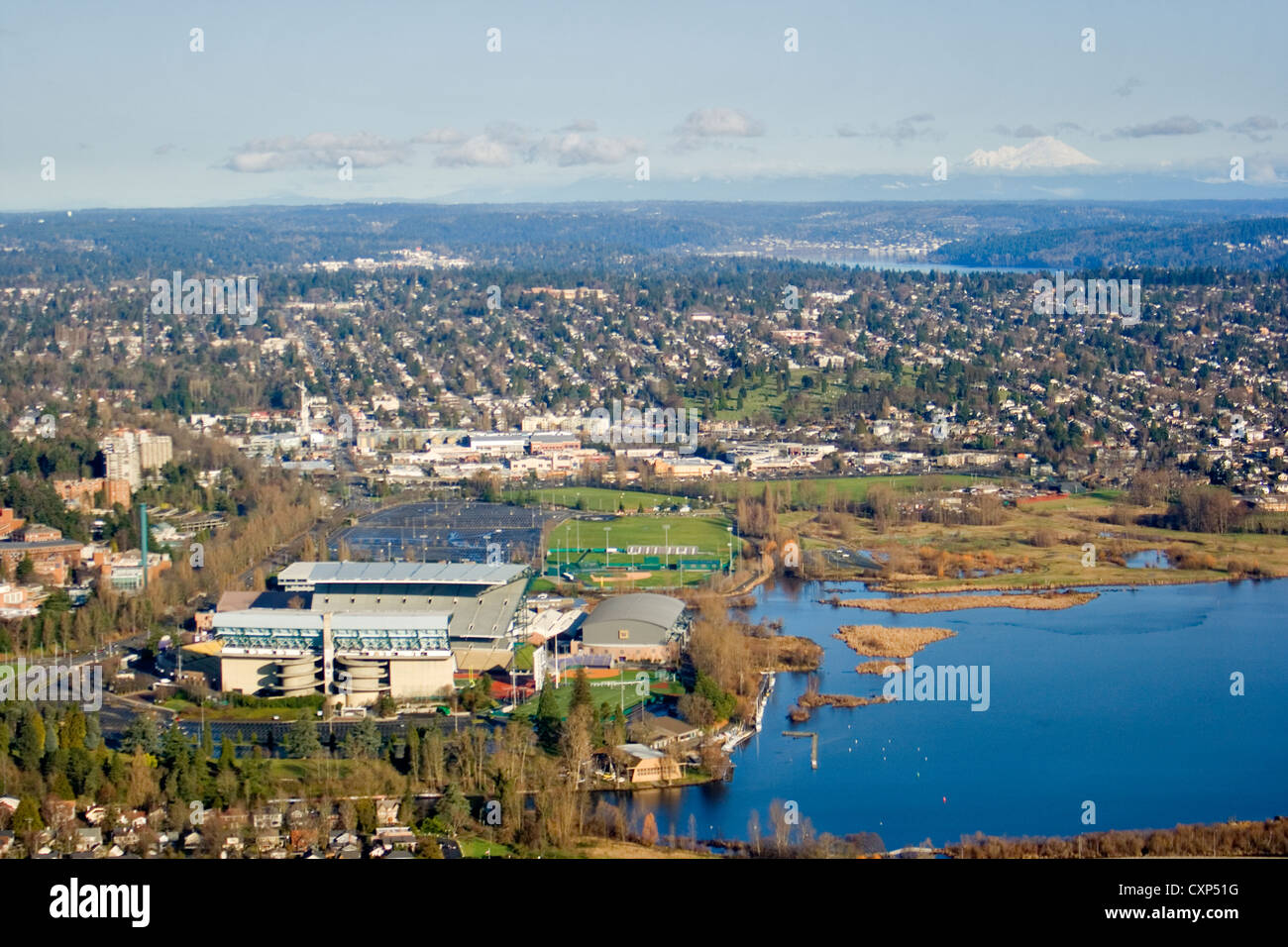 Università di Washington, Husky Stadium, Seatle, WA, Stati Uniti d'America Foto Stock