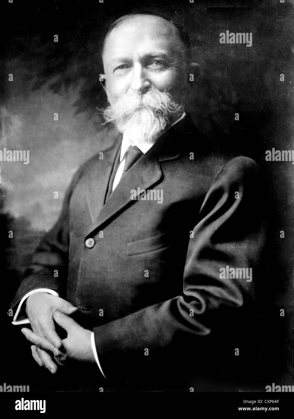 JOHN HARVEY KELLOGG (1852-1943) Noi medico che ha inventato i fiocchi di mais con suo fratello sarà Foto Stock