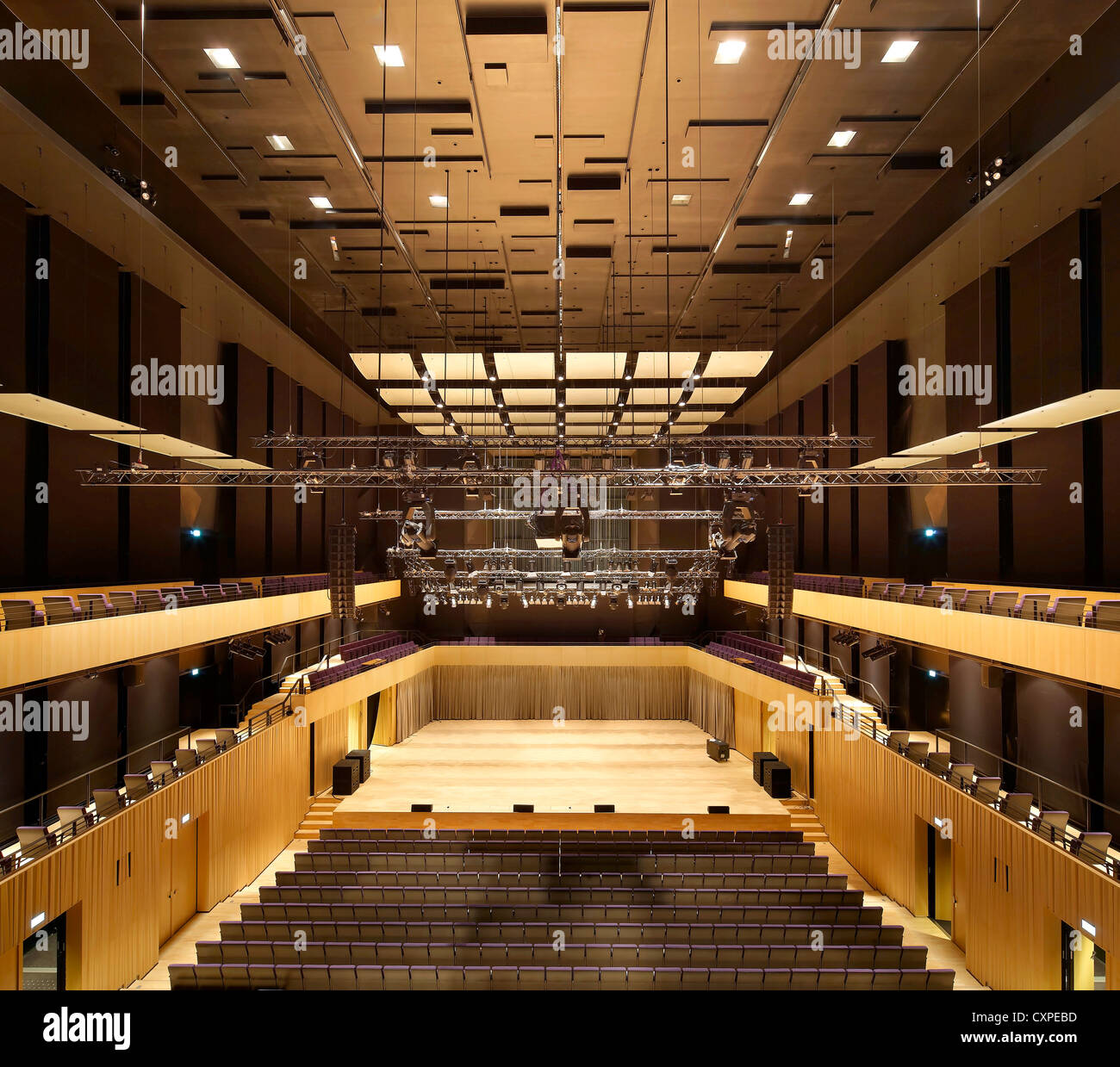 Kildee Performing Arts Center, Kristiansand, Norvegia. Architetto: ALA Architetti, 2011. Foto Stock