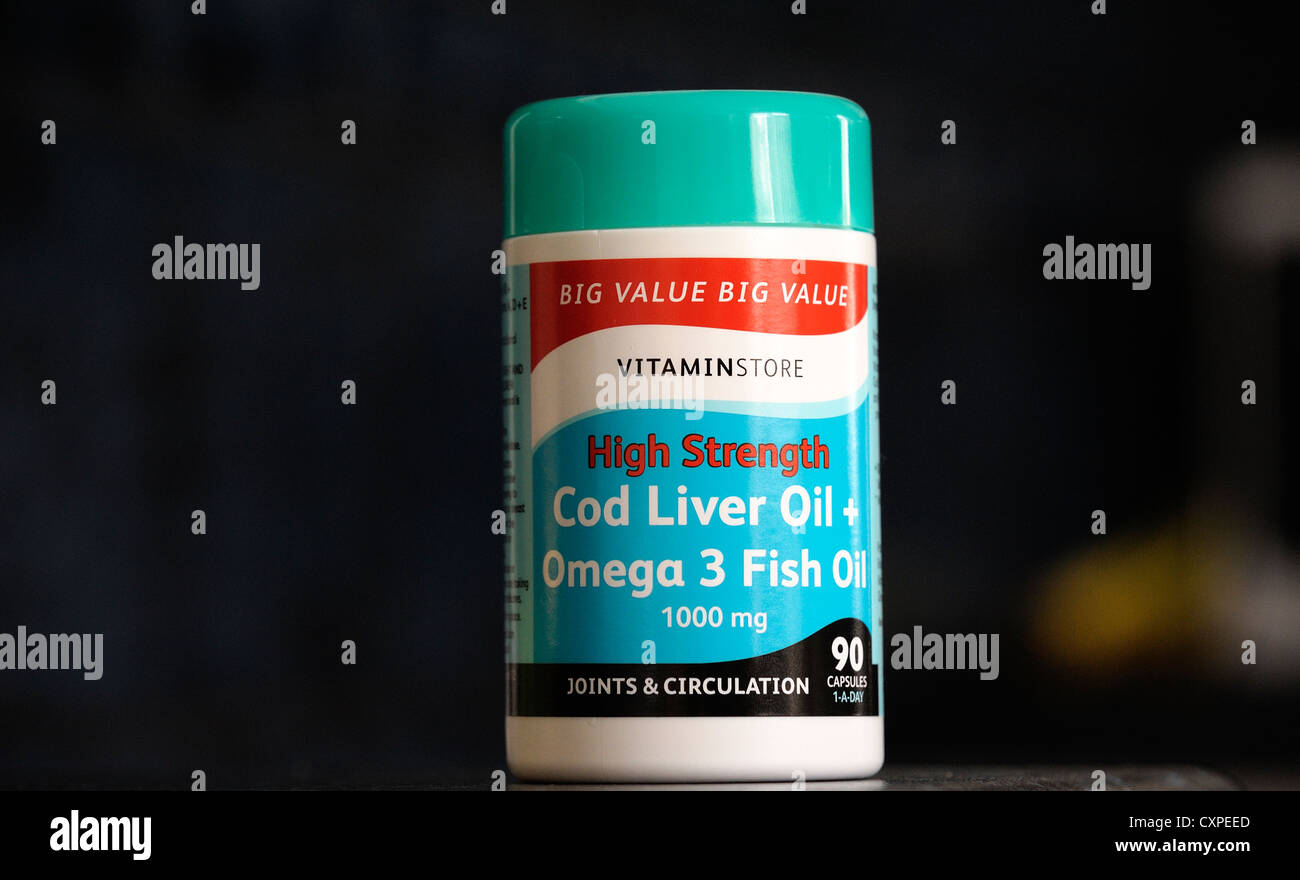 Olio Di Fegato Di Merluzzo E Omega 3 Olio Di Pesce Compresse
