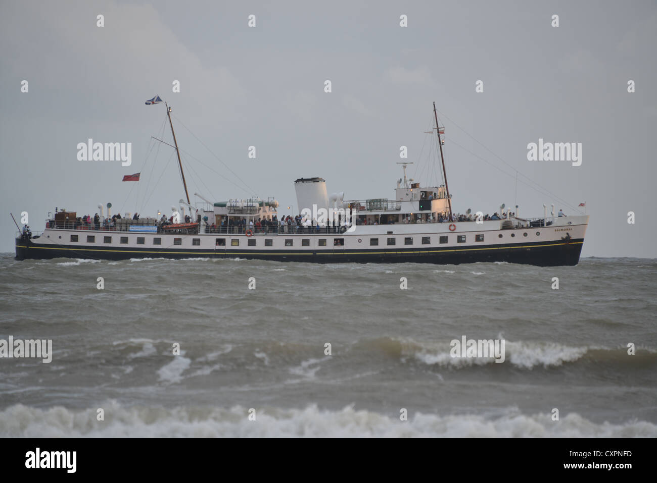 Il Waverley Battello a Vapore Porthcawl Foto Stock