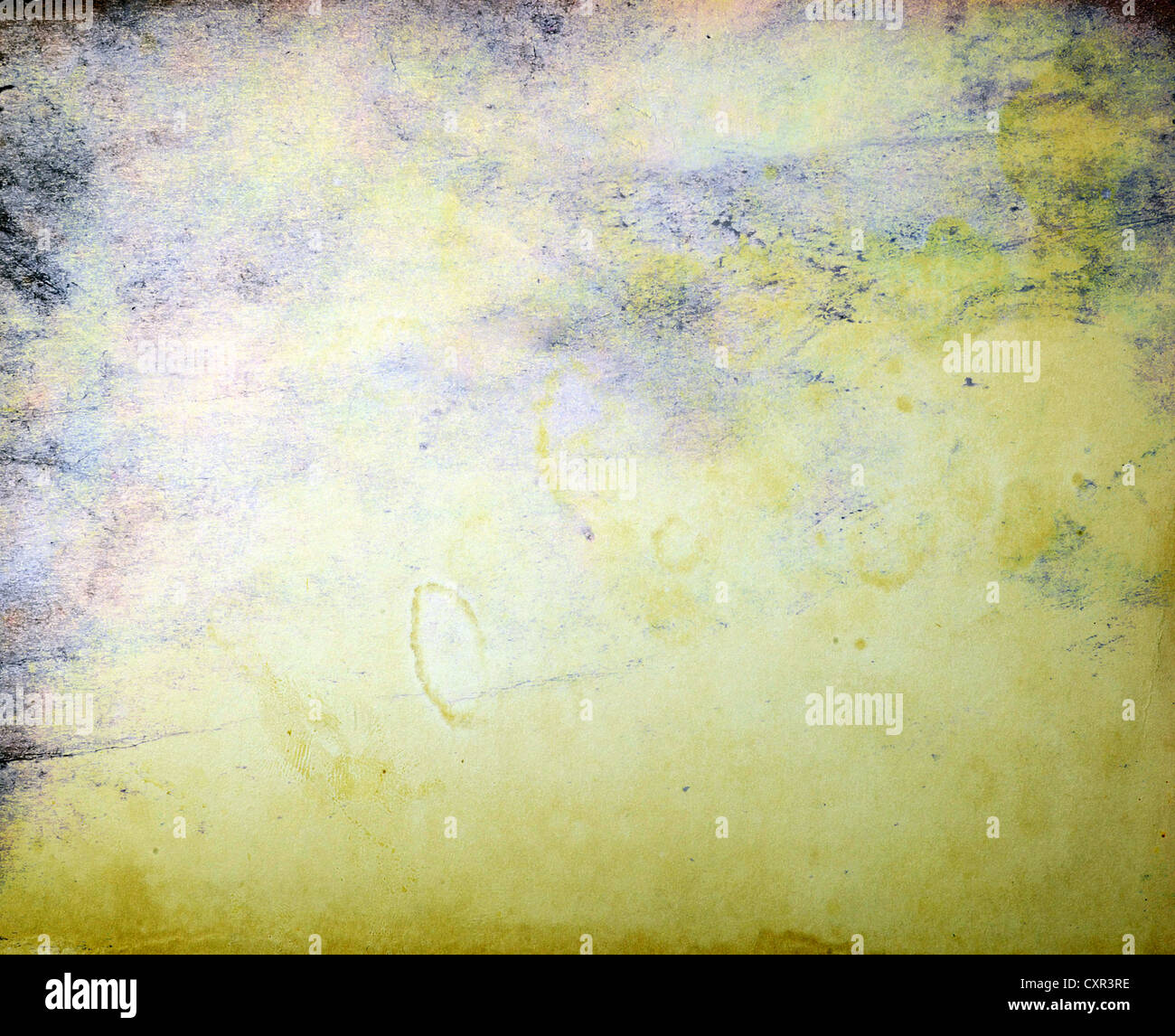 Vuoto cartolina vintage pronto per il testo. Foto Stock