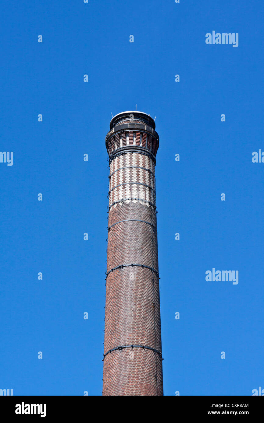 Il vecchio camino, elencati di struttura, DRK-Kliniken Berlin, ospedale, quartiere Westend di Berlino, Germania, Europa Foto Stock