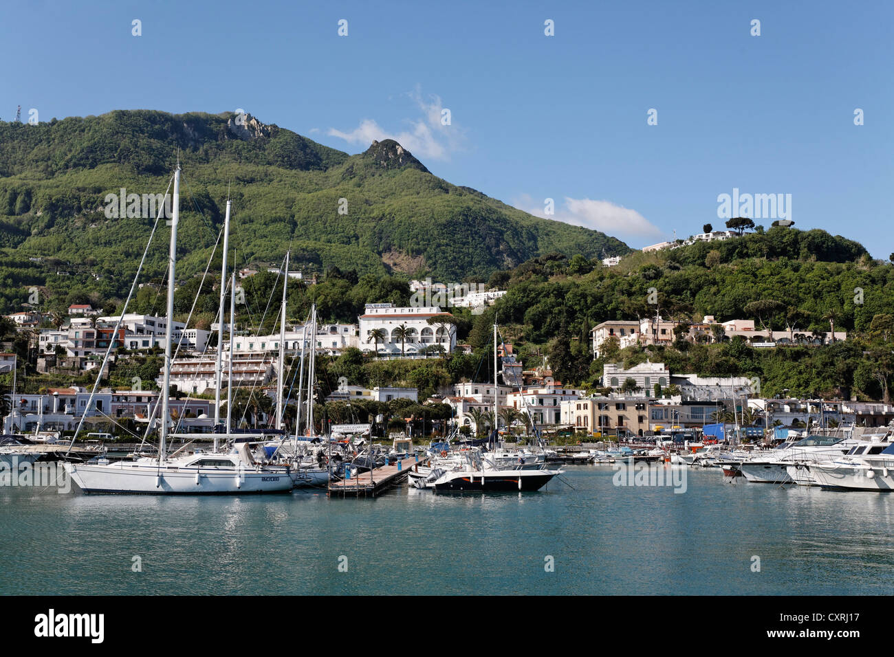 Casamicciola Terme di Ischia Isola del Golfo di Napoli, Campania, Italia meridionale, Italia, Europa Foto Stock