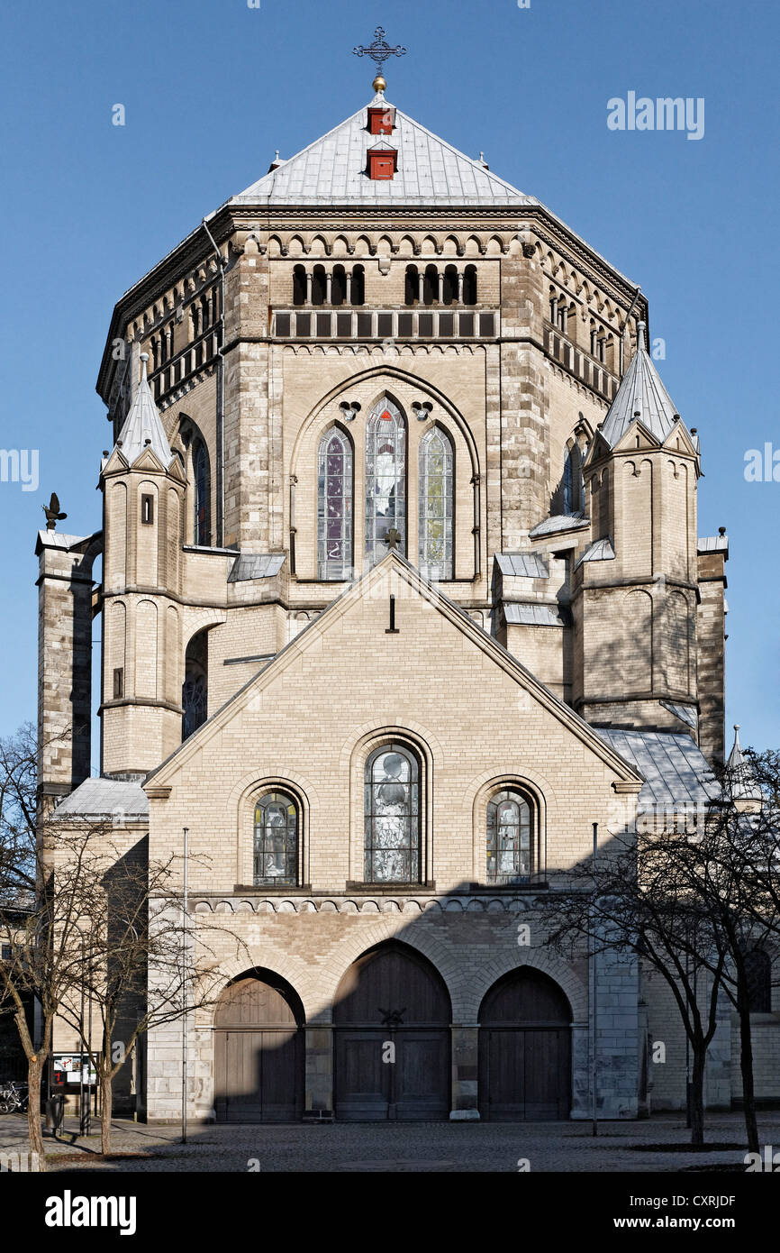 Cupola di San Gereon, una chiesa romanica, Colonia, nella Renania settentrionale-Vestfalia, Germania, Europa Foto Stock