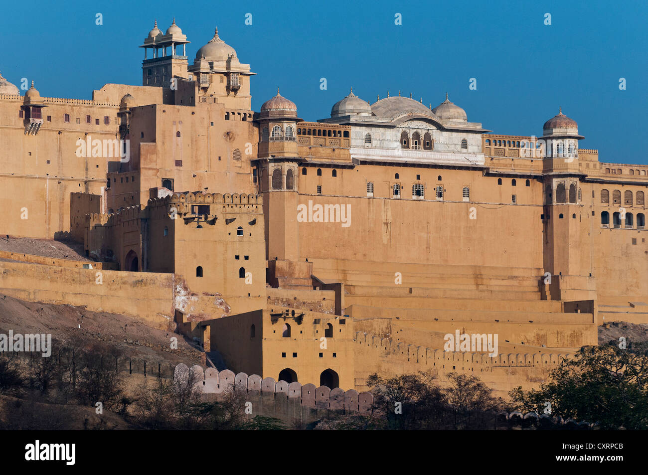 Amer o Forte Amber, Ambra Palace Jaipur, Rajasthan, India, Asia Foto Stock