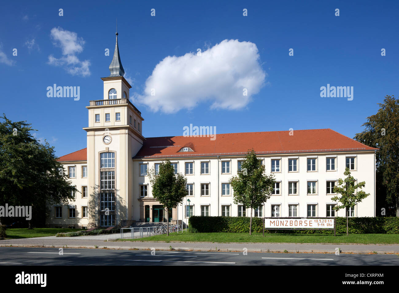 Università di educazione cooperativa, Bautzen, Budysin, Superiore Lusazia, Lusazia, Sassonia, PublicGround Foto Stock