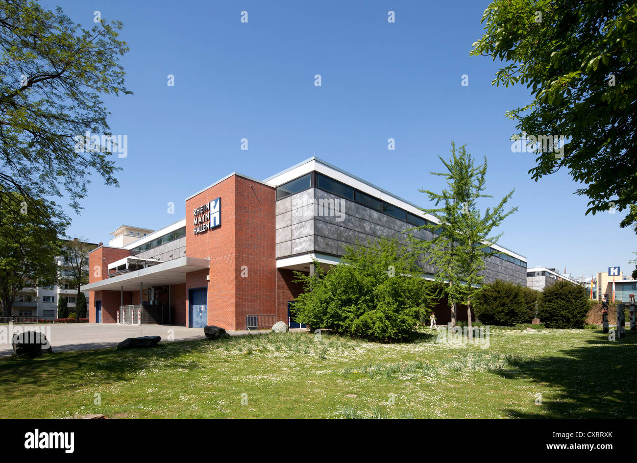 Rhein-Main sale, Centro esposizioni e congressi di Wiesbaden, Hesse, Germania, Europa PublicGround Foto Stock