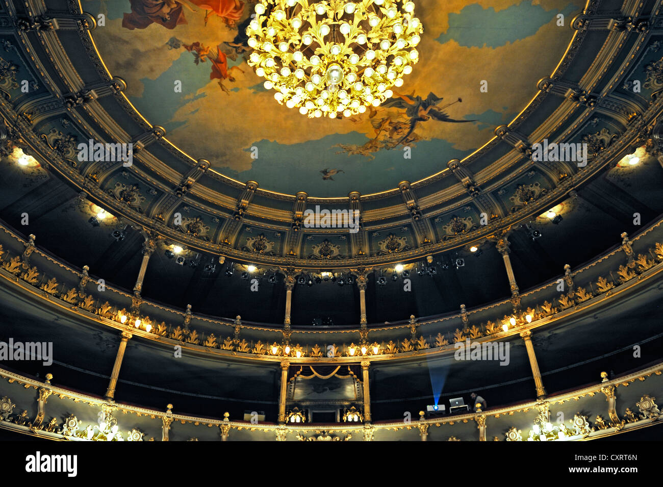 Teatro Nazionale di San Jose, Costa Rica, America Centrale Foto Stock
