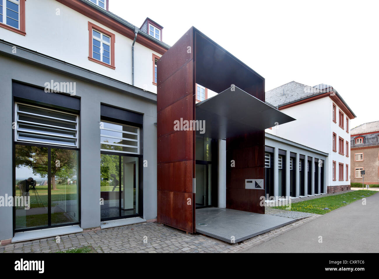 Ex Cittadella di Magonza, Dipartimento di Pianificazione Urbana, Mainz, Renania-Palatinato, Germania, Europa PublicGround Foto Stock