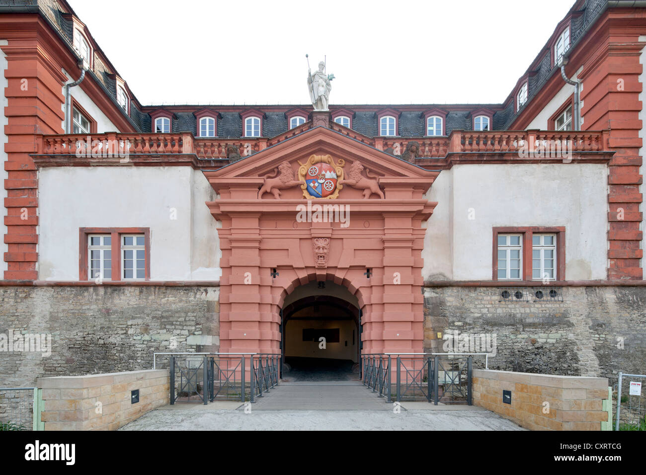 Ex Cittadella di Magonza, Dipartimento di Pianificazione Urbana, Mainz, Renania-Palatinato, Germania, Europa PublicGround Foto Stock