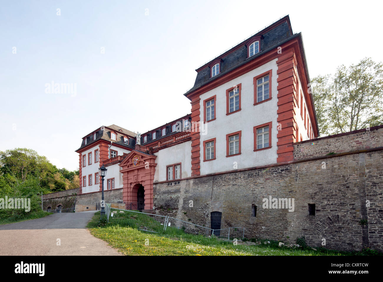Ex Cittadella di Magonza, Dipartimento di Pianificazione Urbana, Mainz, Renania-Palatinato, Germania, Europa PublicGround Foto Stock