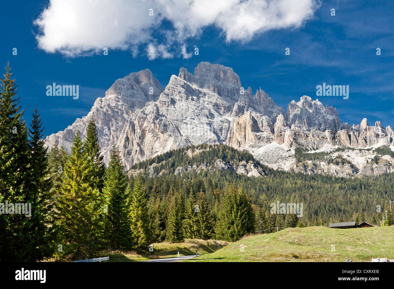 Gruppo delle Marmarole, Auronzo di Cadore, Dolomiti, Italia, Europa Foto Stock