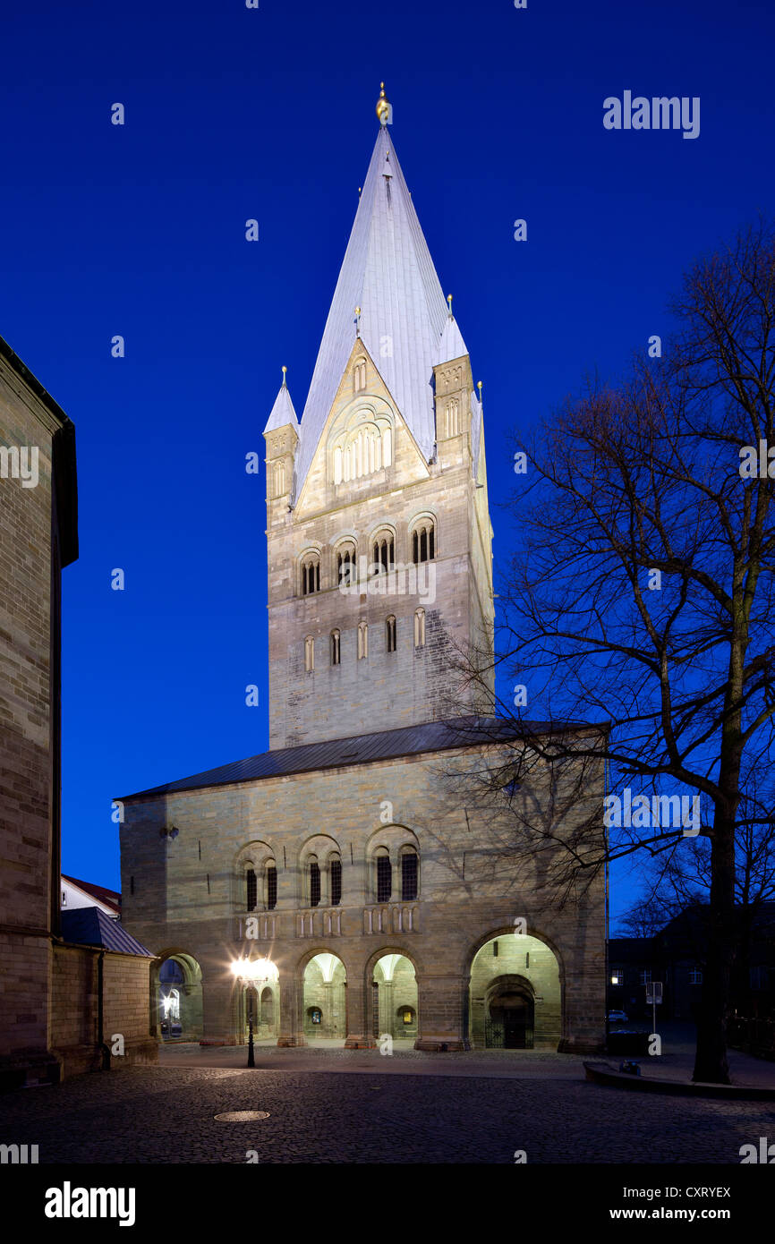 Cattedrale di San Patrokli, Soest, Renania settentrionale-Vestfalia, PublicGround Foto Stock