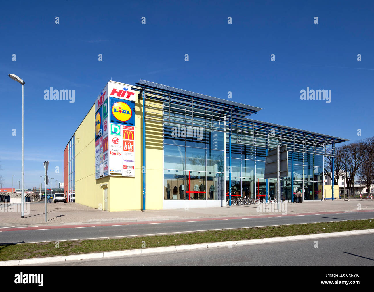 City-Center shopping mall, Soest, Renania settentrionale-Vestfalia, Germania, Europa PublicGround Foto Stock
