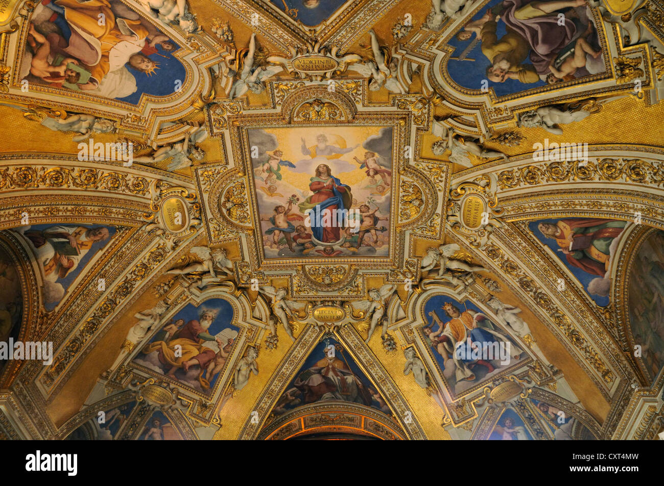 Il design a soffitto, Basilica di Santa Maria Maggiore, Basilica Papale ...