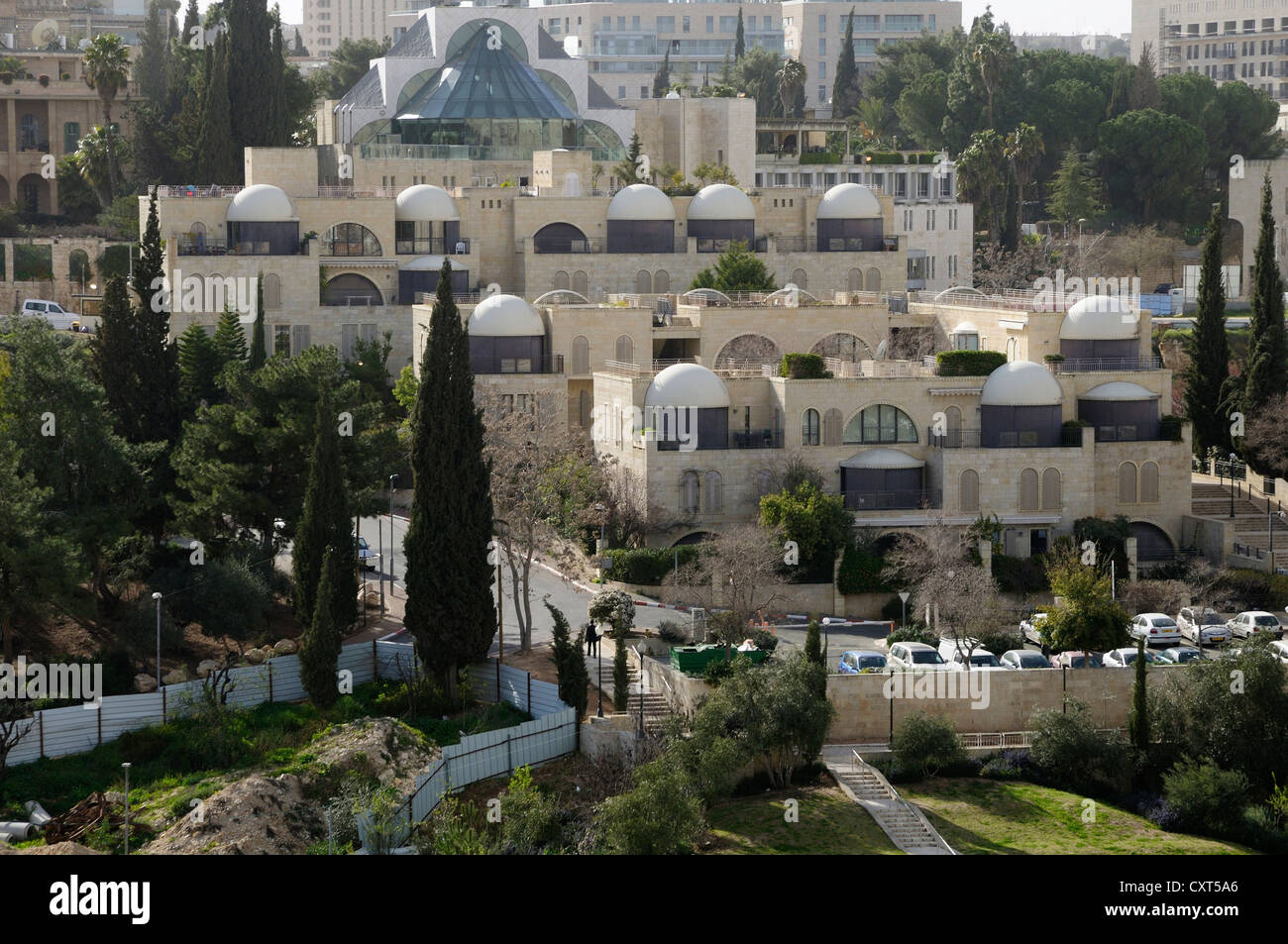 "Nuova" della città di Gerusalemme, Israele, Medio Oriente Foto Stock