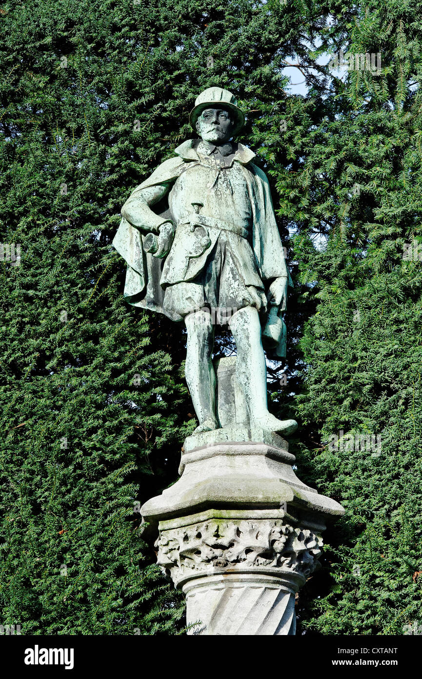 Statue Square du Petit Sablon Foto Stock