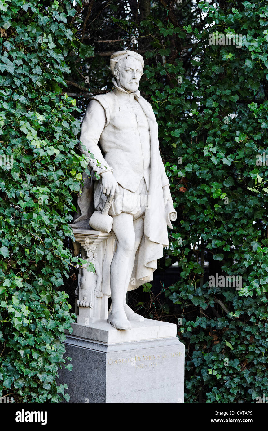 Statue Square du Petit Sablon Foto Stock