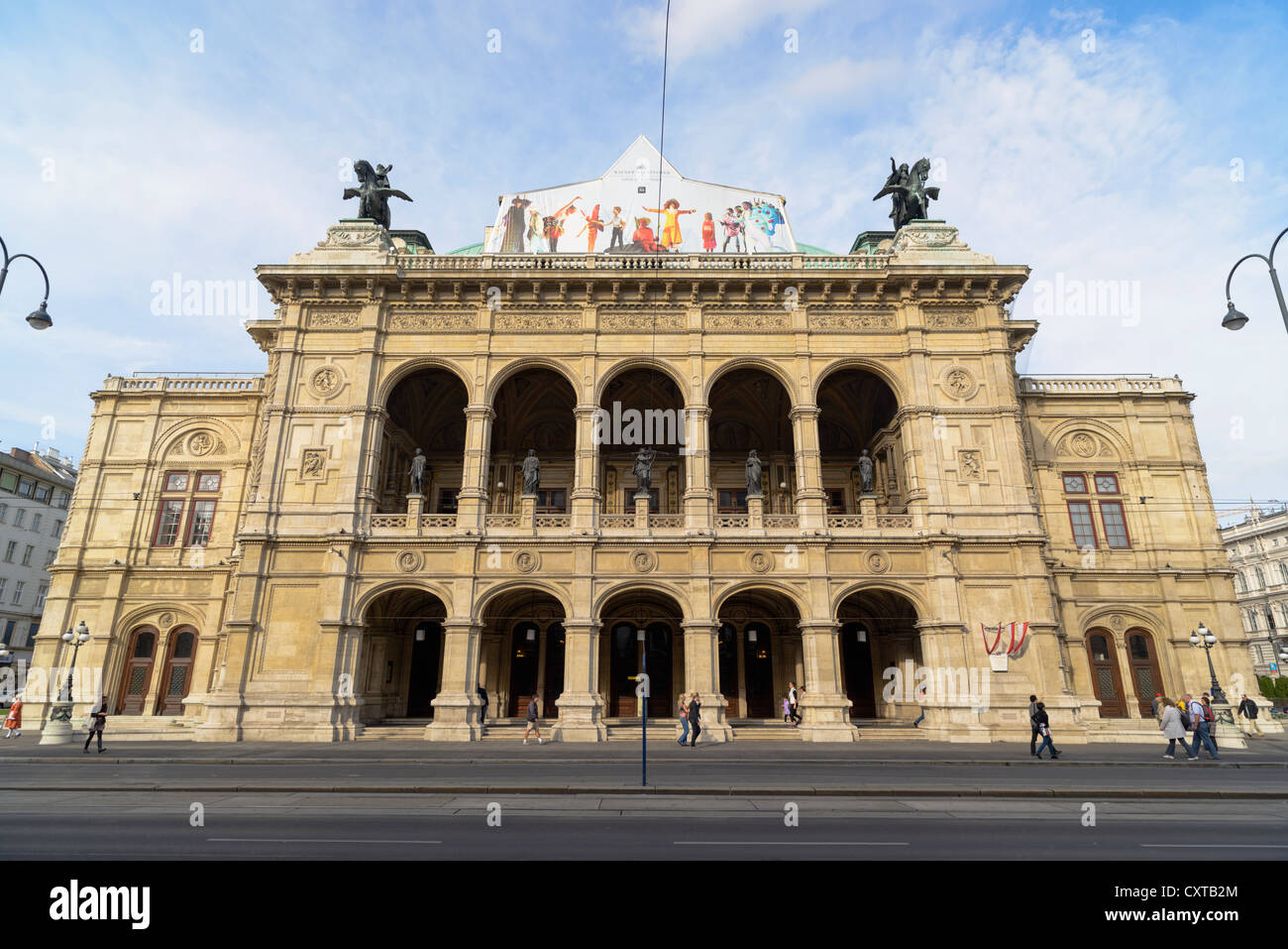 Opera di Stato di Vienna, Europa Foto Stock