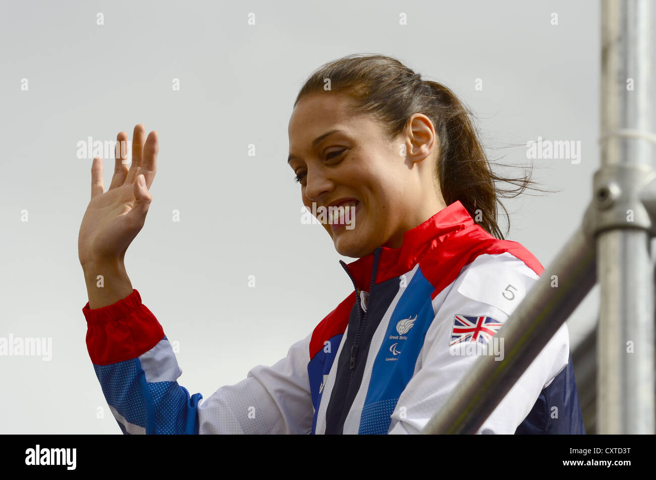 Olimpiadi 2012 Team GB Parade Foto Stock