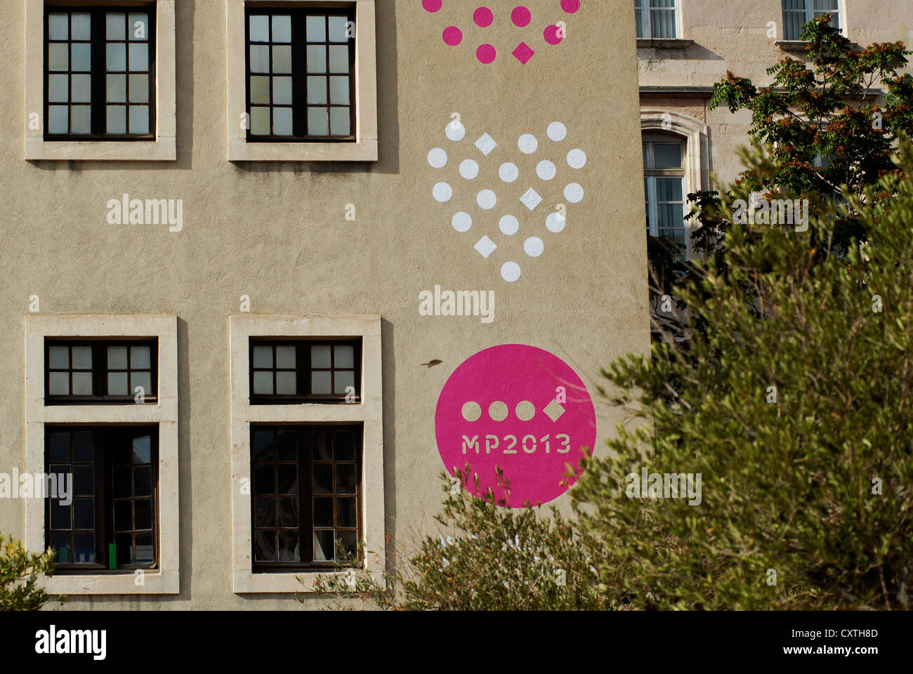 Capitale europea della cultura 2013, Maison Diamantee, Place du Mazeau Marsiglia Provence Alpes Cote d Azur, in Francia, in Europa Foto Stock