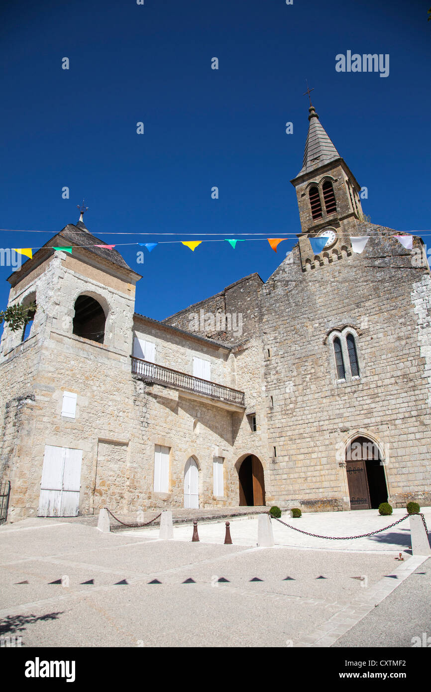 Chateau de Cassaigne un produttore di Armagnac vicino a Condom, Gers, la Guascogna, Midi Pyerenees, Francia Foto Stock