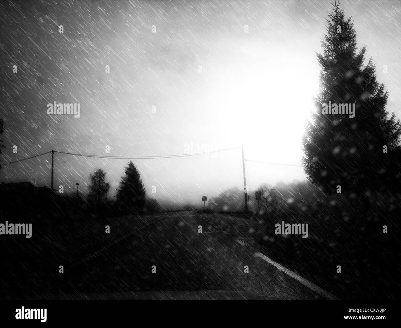 Sulla strada Foto Stock