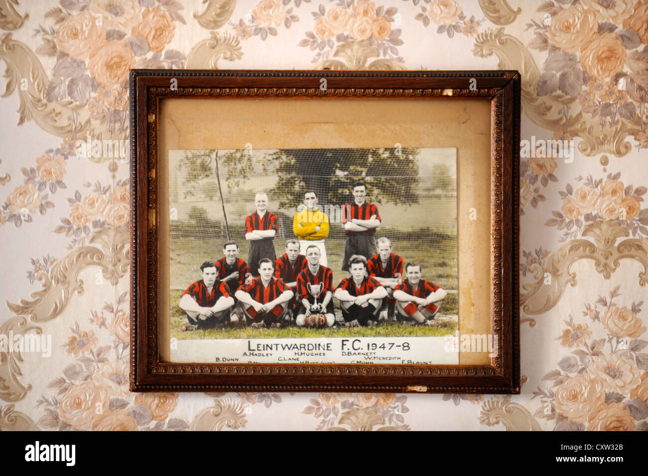 Re. La vendita della storica Sun Inn in Leintwardine, Herefordshire a seguito del decesso del titolare corsia di Firenze nel giugno 2009 Foto Stock