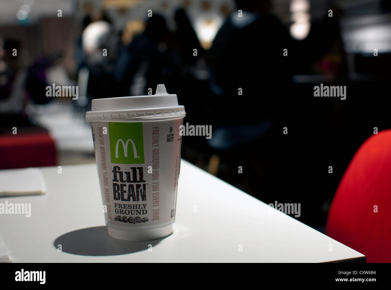 McDonald's caffè Foto Stock