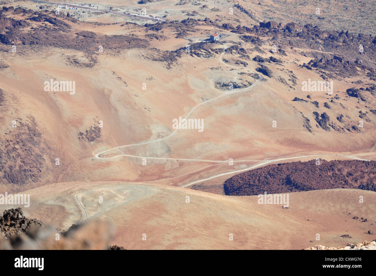 Il monte Teide Tenerife Foto Stock