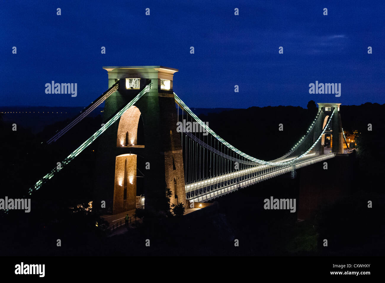 Il ponte sospeso di Clifton a Bristol. Foto Stock