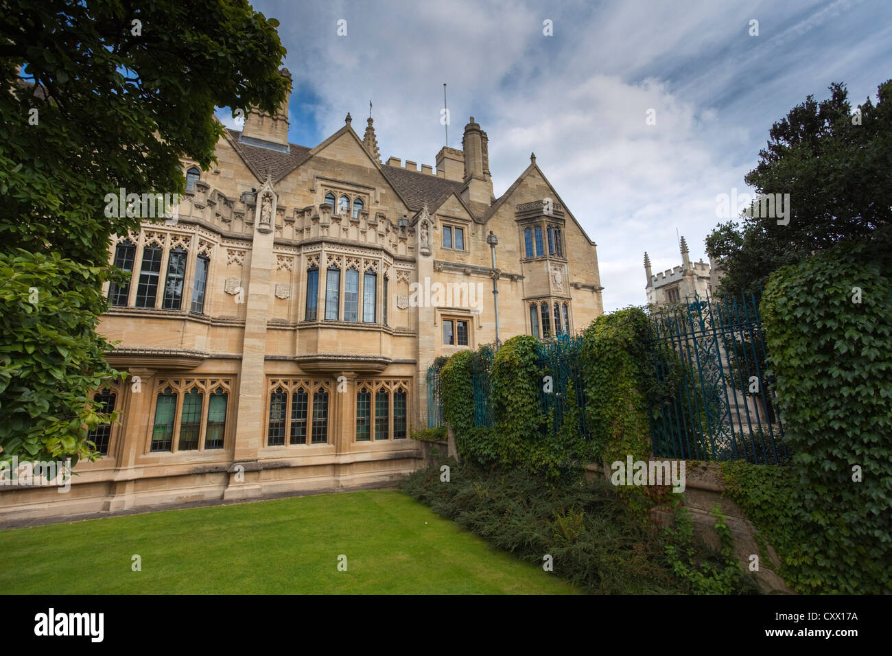 Edifici di Magdalen College di Oxford, Regno Unito Foto Stock