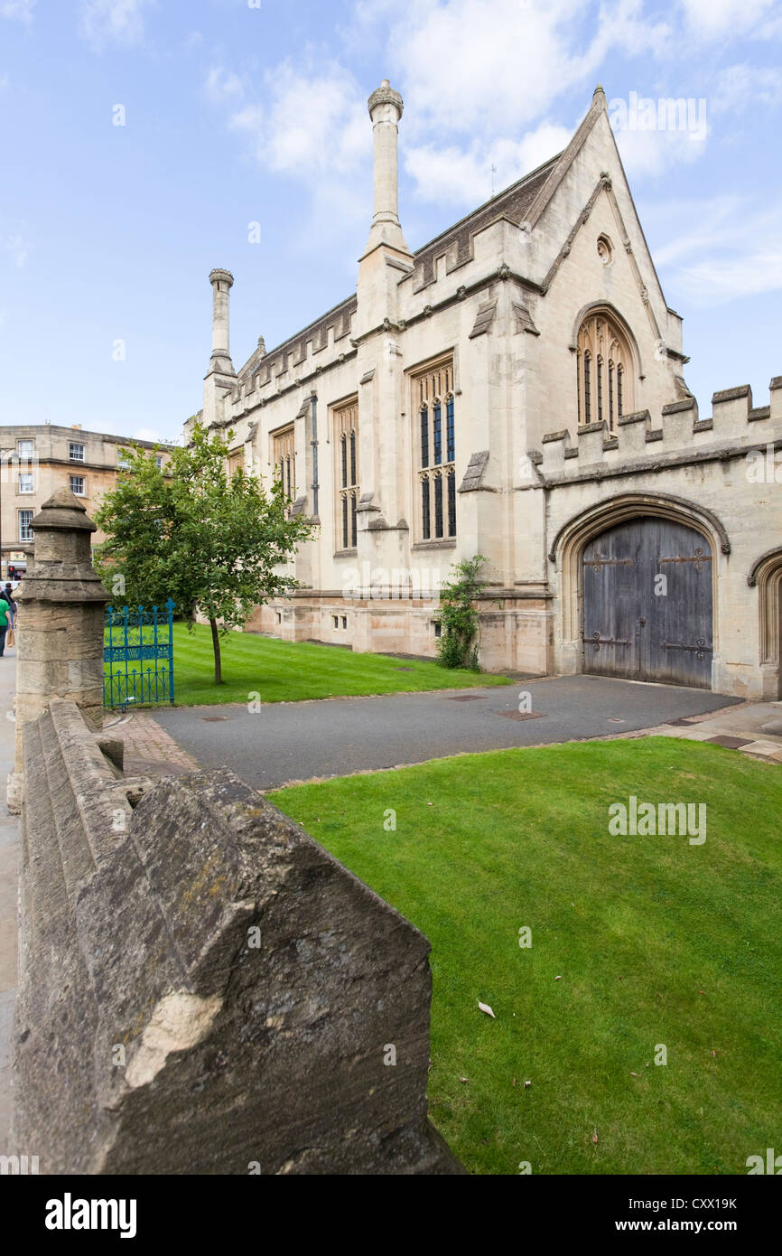 Il nuovo edificio della biblioteca, Magdalen College di Oxford, Regno Unito Foto Stock