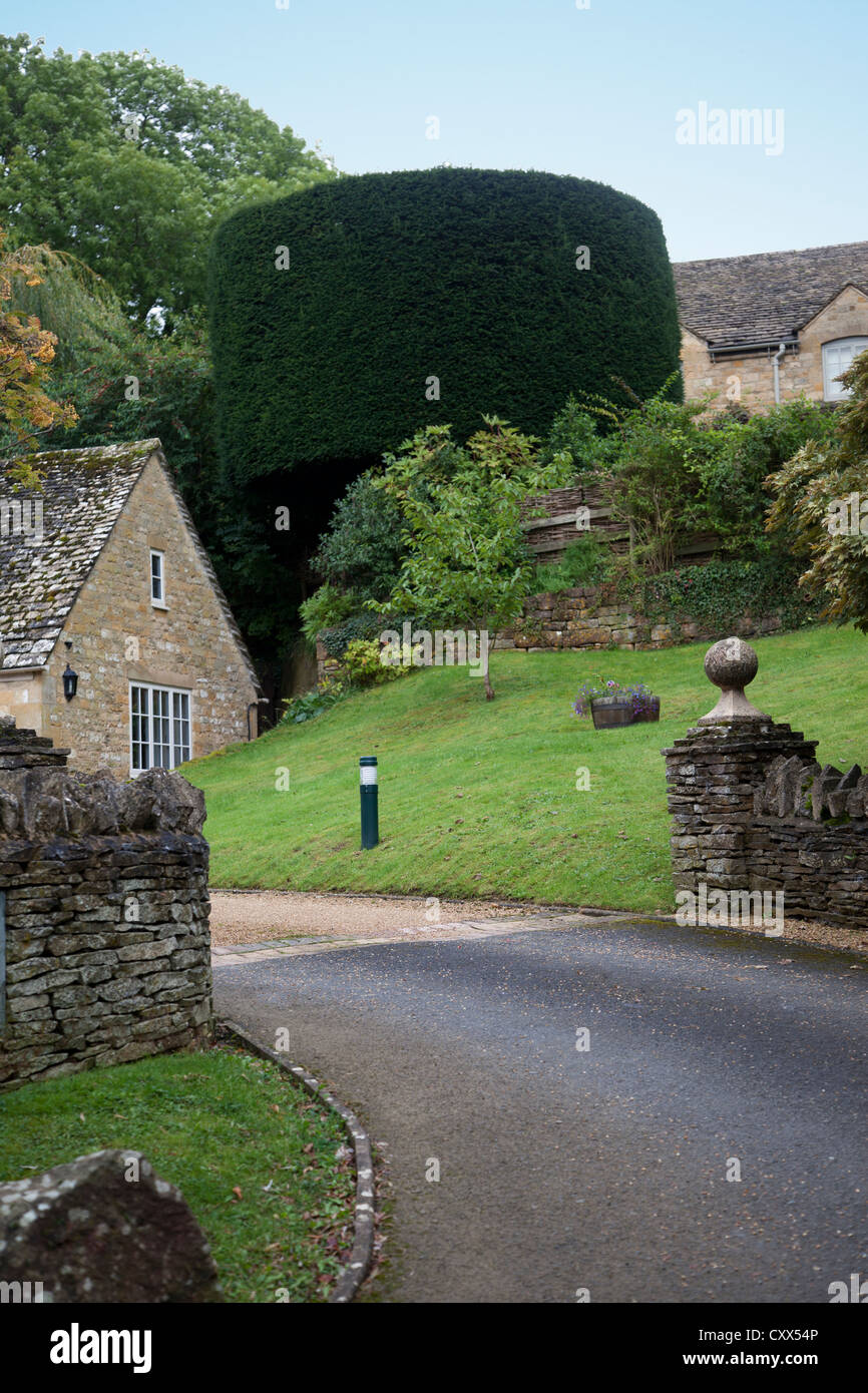 Piccola cittadina in Cotswold, Inghilterra Foto Stock