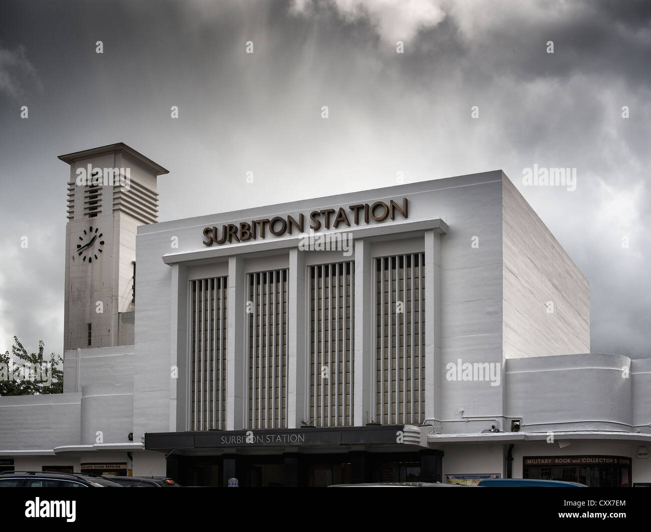 Stazione di Surbiton,Surrey, Regno Unito Foto Stock