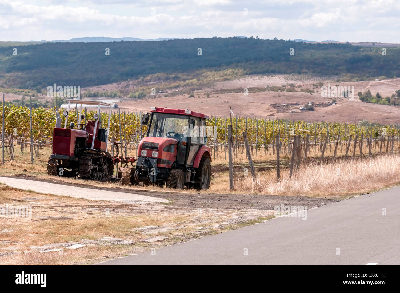 Macchine agricole Foto Stock