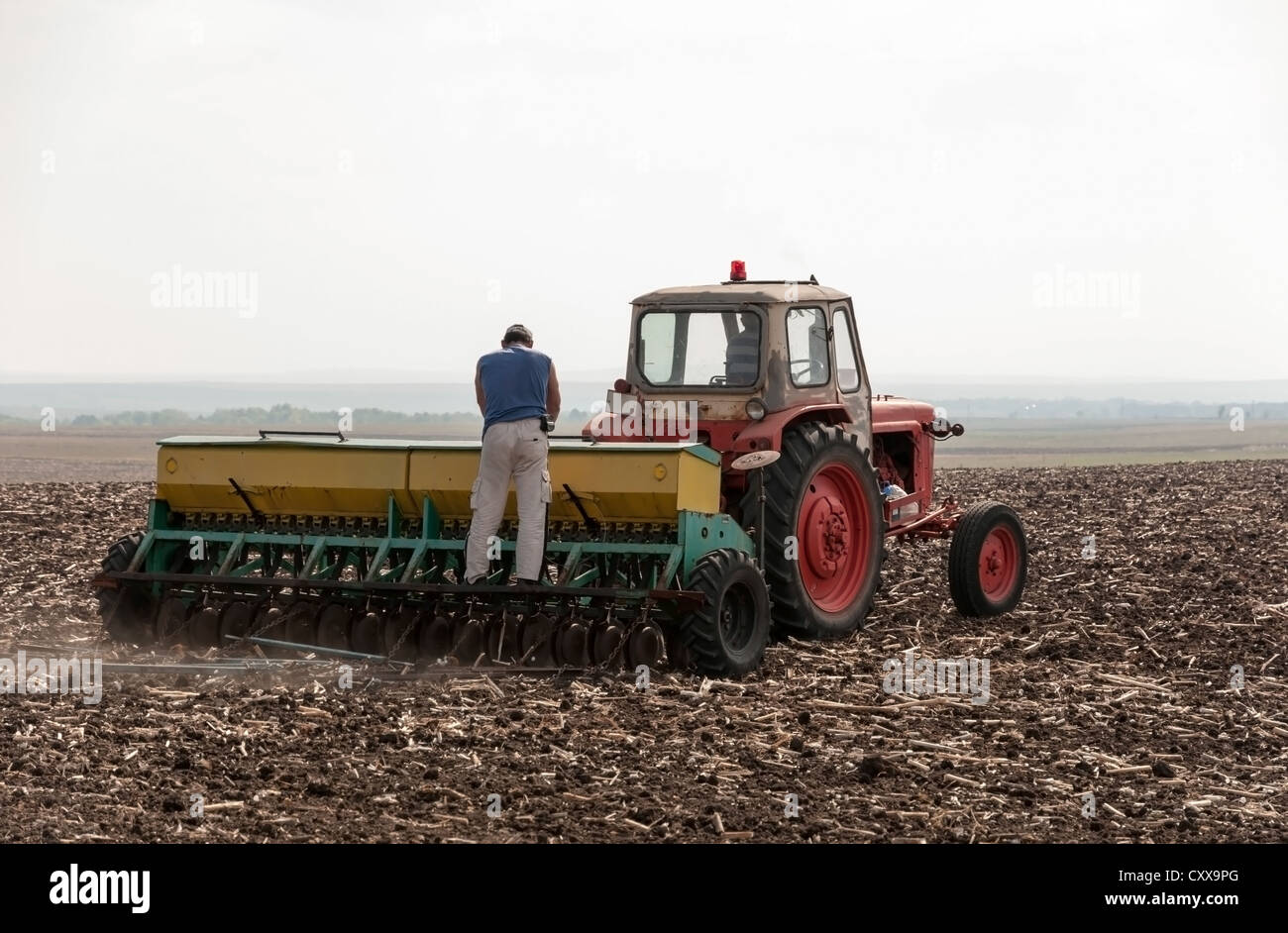 Macchine agricole Foto Stock