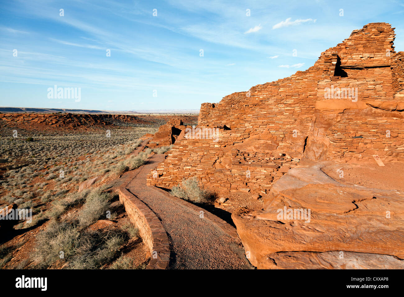 Wupatki National Monument in Arizona Foto Stock