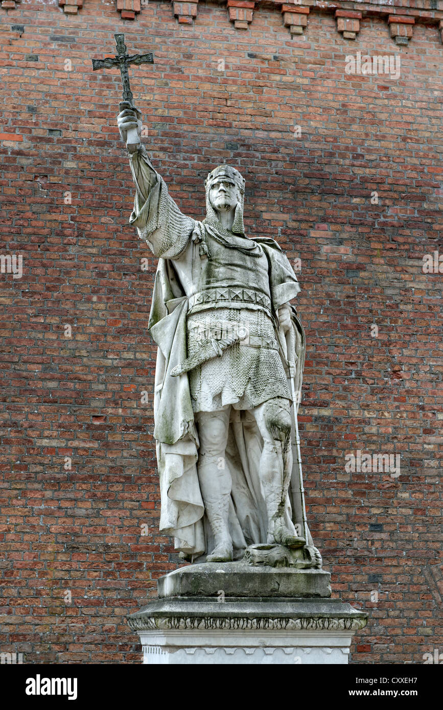Albrecht I. di Brandeburgo, 1100-1170, Albrecht der Orso, Albrecht von Ballenstedt, la Zitadelle di Spandau, Berlino Foto Stock