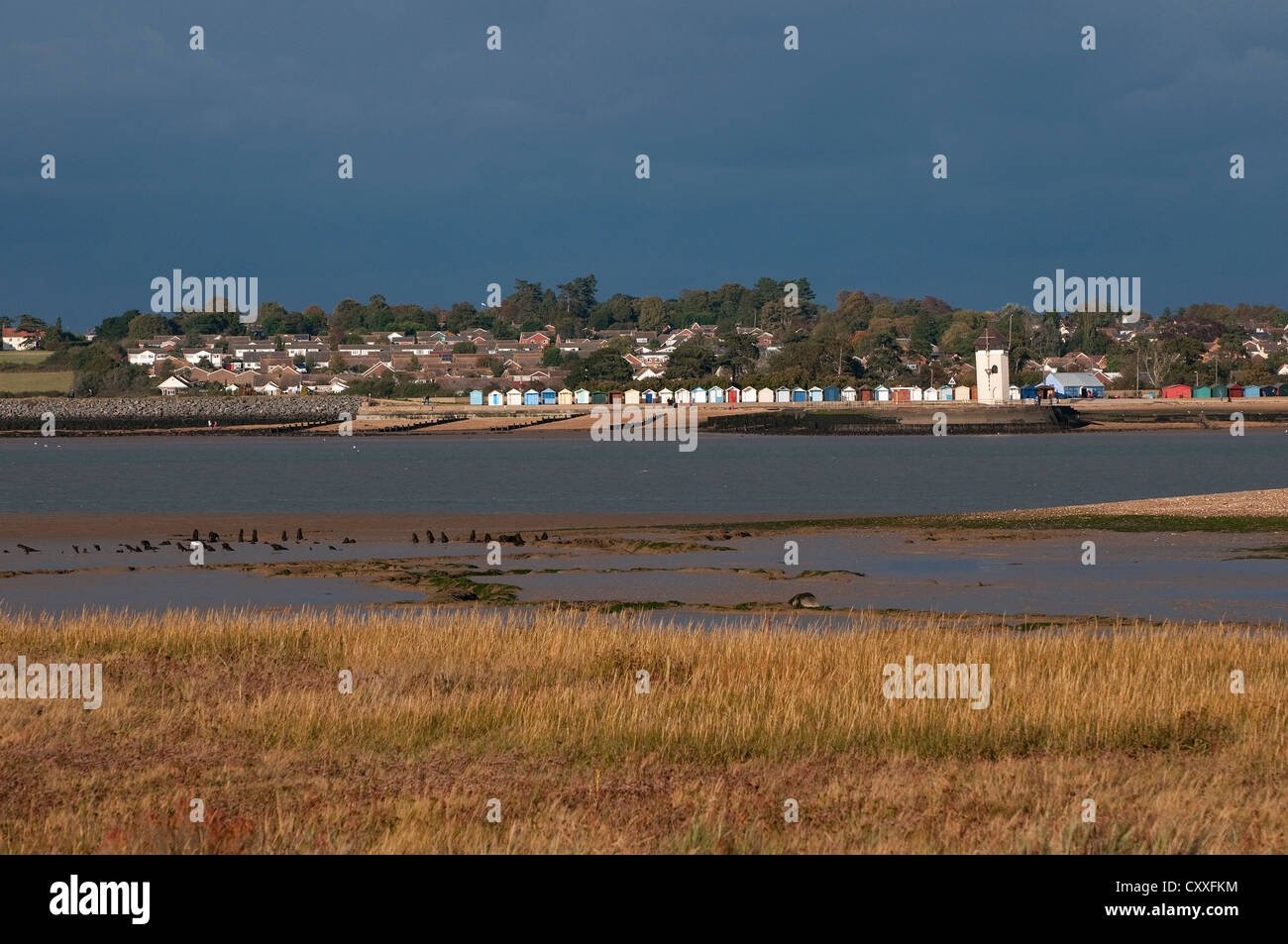 Brightlingsea da east mersea, Essex, Inghilterra Foto Stock